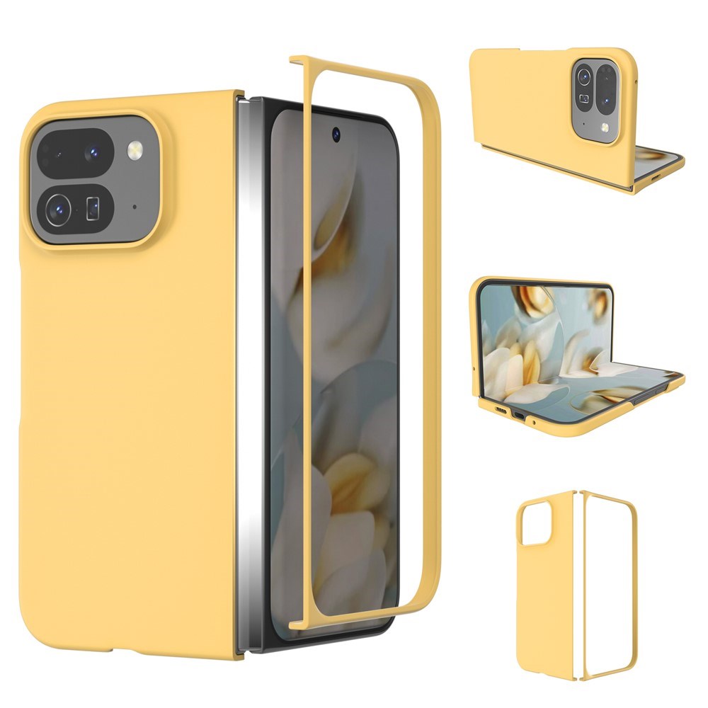 EIDERWOOD Google Pixel 10 Pro Fold Matt Hard Plast Deksel - Gul