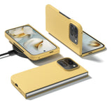 EIDERWOOD Google Pixel 10 Pro Fold Matt Hard Plast Deksel - Gul