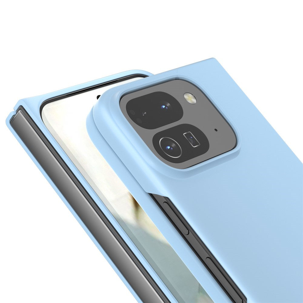 EIDERWOOD Google Pixel 10 Pro Fold Matt Hard Plast Deksel - Lys Blå