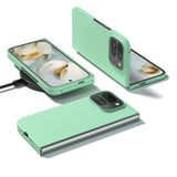 EIDERWOOD Google Pixel 10 Pro Fold Matt Hard Plast Deksel - Lys Grønn