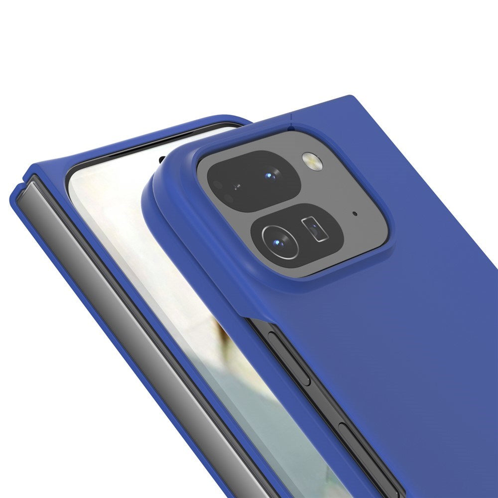 EIDERWOOD Google Pixel 10 Pro Fold Matt Hard Plast Deksel - Blå