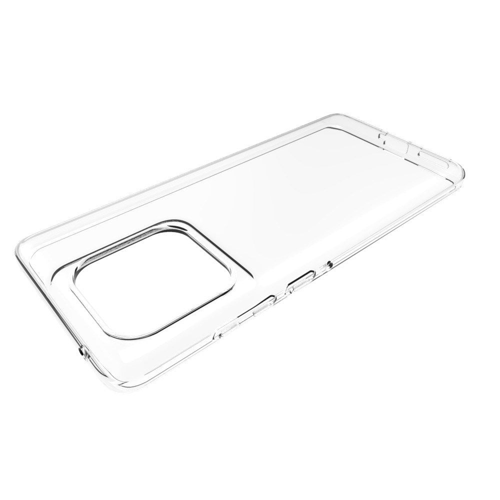EIDERWOOD Motorola Edge 60 Fusion Fleksibelt Plast Deksel - Gjennomsiktig