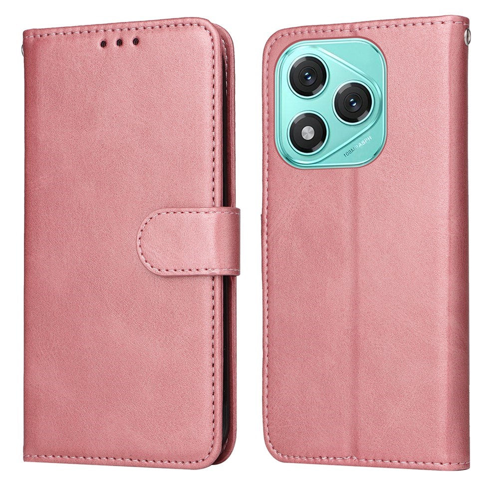 EIDERWOOD Honor 400 Lite Kunstskinn Flip Deksel m. Strop - Rosa