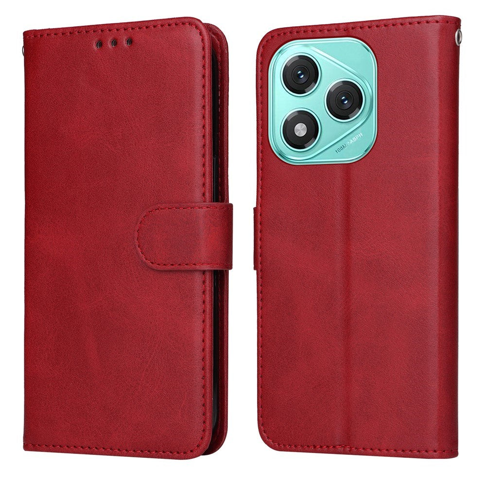 EIDERWOOD Honor 400 Lite Kunstskinn Flip Deksel m. Strop - Rød