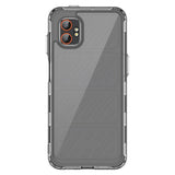 EIDERWOOD Samsung Galaxy Xcover 7 Pro 2-i-1 Sett Fleksibelt Plastdeksel med Skjermbeskytter i Herdet Glass - Gjennomsiktig