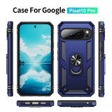 EIDERWOOD Google Pixel 10 / 10 Pro Håndverker Bakdeksel med 360° roterbar stativ - Blå