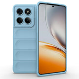 EIDERWOOD Motorola Edge 60 Fusion Fleksibelt Plast Deksel - Lysblå