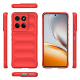EIDERWOOD Motorola Edge 60 Fusion Fleksibelt Plast Deksel - Rød