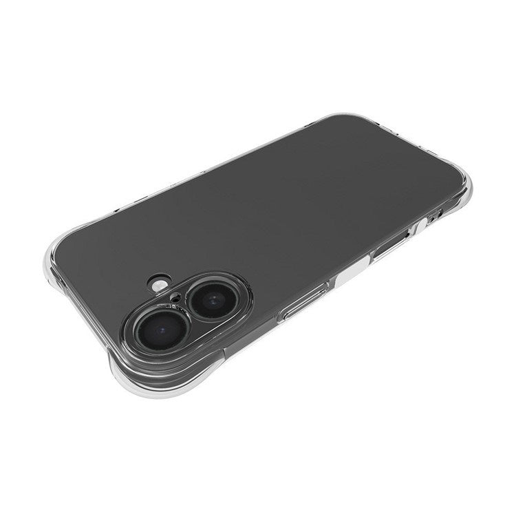 EIDERWOOD iPhone 17 Fleksibelt Plast Deksel med Forsterkede Hjørner - Gjennomsiktig