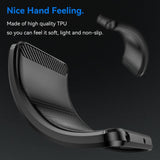 EIDERWOOD Motorola Edge 60 / Edge 60 Fusion Brushed Carbon Deksel - Svart