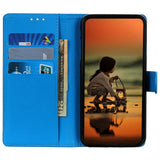 EIDERWOOD Sony Xperia 1 VII Kunstskinn Flip Deksel m. Kortholder & Ståfunksjon - Blå