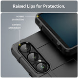 EIDERWOOD Sony Xperia 1 VII Rugged Shield Håndverker Deksel - Svart
