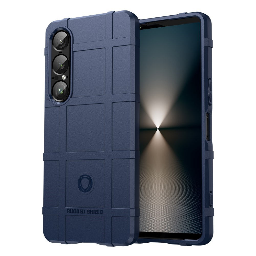 EIDERWOOD Sony Xperia 1 VII Rugged Shield Håndverker Deksel - Blå