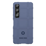 EIDERWOOD Sony Xperia 1 VII Rugged Shield Håndverker Deksel - Blå
