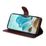 EIDERWOOD Motorola Edge 60 / Edge 60 Fusion 2-i-1 Kunstskinn Flip Deksel m. Skjermbeskyttelsesglass - Rosa