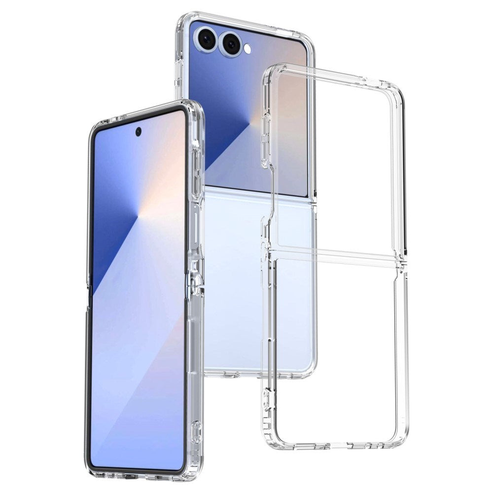 EIDERWOOD Samsung Galaxy Z Flip7 Hybrid Plast Deksel - Gjennomsiktig