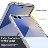 EIDERWOOD Samsung Galaxy Z Flip7 Hybrid Plast Deksel - Gjennomsiktig