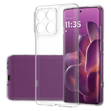 EIDERWOOD Motorola Edge 60 Pro Fusion Deksel - Fleksibel Plast - Gjennomsiktig