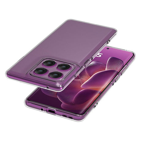 EIDERWOOD Motorola Edge 60 Pro Fusion Deksel - Fleksibel Plast - Gjennomsiktig