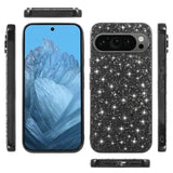 EIDERWOOD Google Pixel 10 / 10 Pro Glitter Deksel - Svart