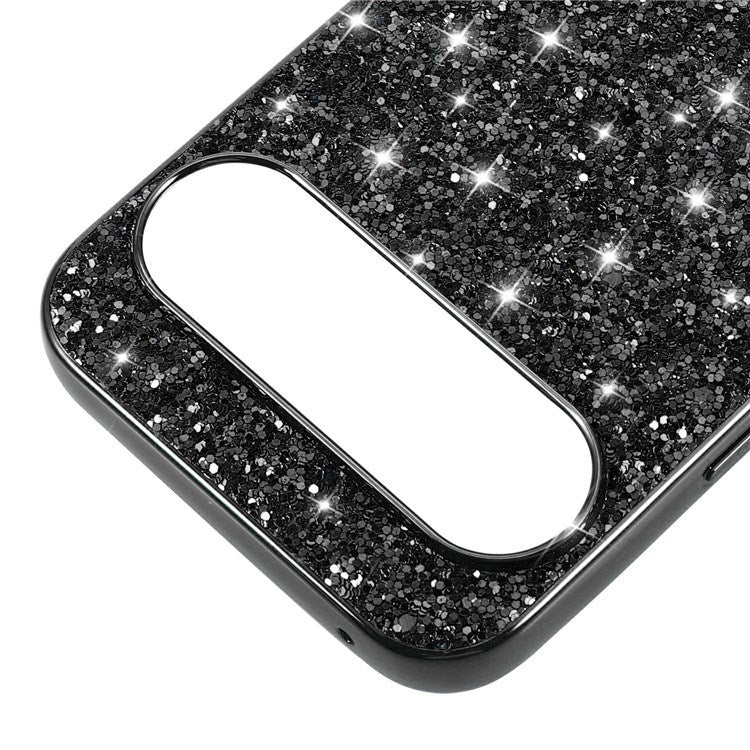 EIDERWOOD Google Pixel 10 / 10 Pro Glitter Deksel - Blå