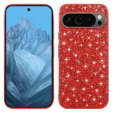 EIDERWOOD Google Pixel 10 Pro XL Glitter Deksel - Rød