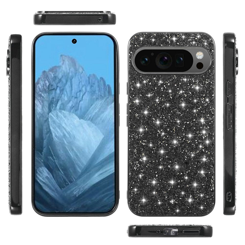 EIDERWOOD Google Pixel 10 Pro XL Glitter Deksel - Sølv