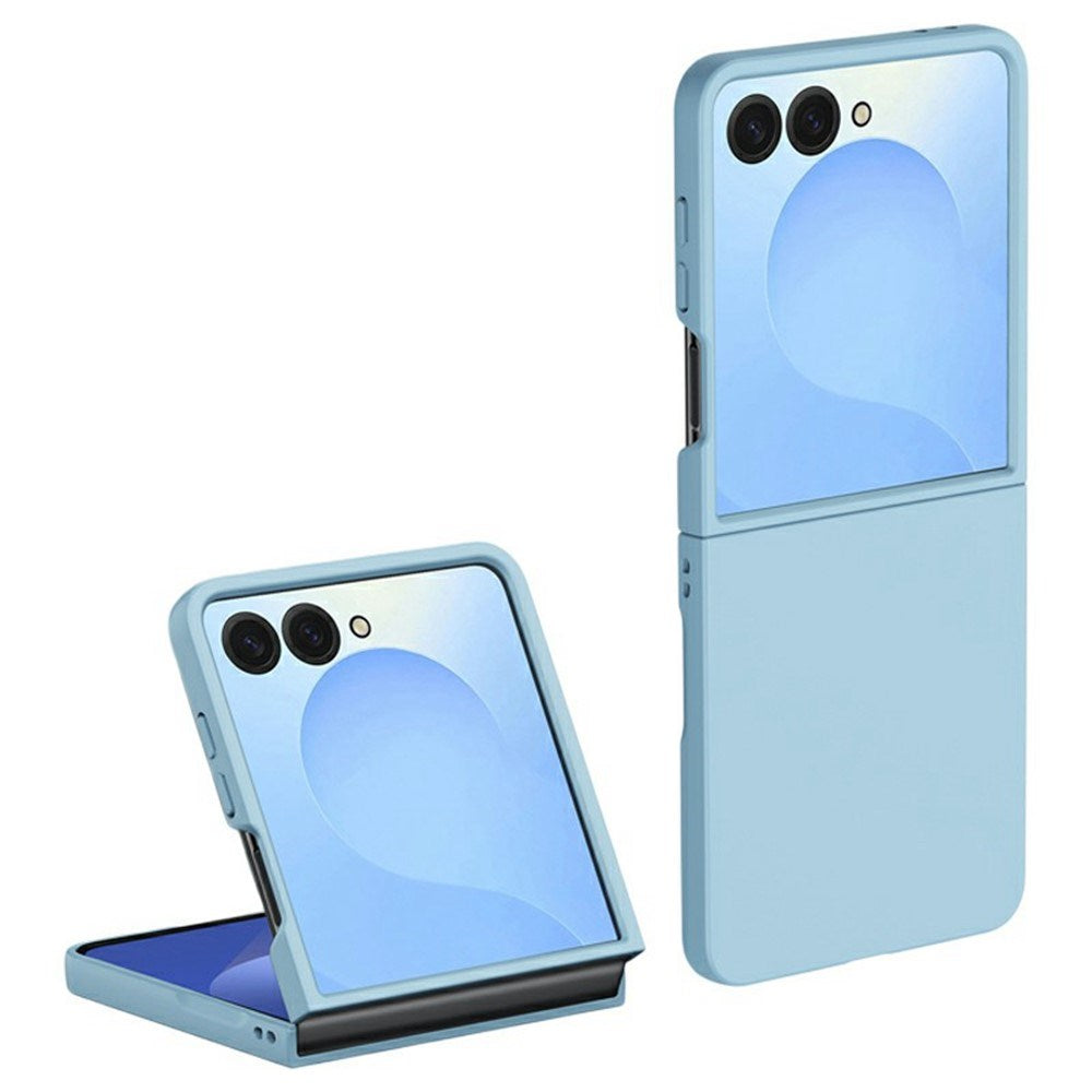 EIDERWOOD Samsung Galaxy Z Flip7 Hard Plast Deksel - Lysblå