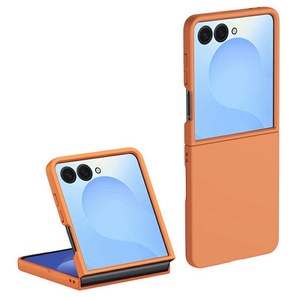 EIDERWOOD Samsung Galaxy Z Flip7 Hard Plast Deksel - Oransje