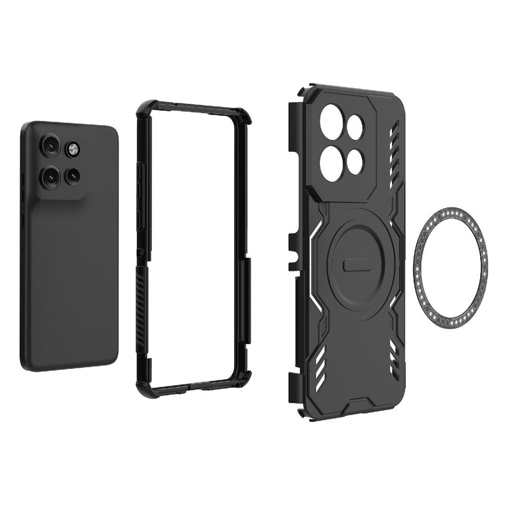 Motorola Edge 60 Neo / Edge 50 Neo / ThinkPhone 25 EIDERWOOD Håndverker Deksel – MagSafe Kompatibelt – Grønn