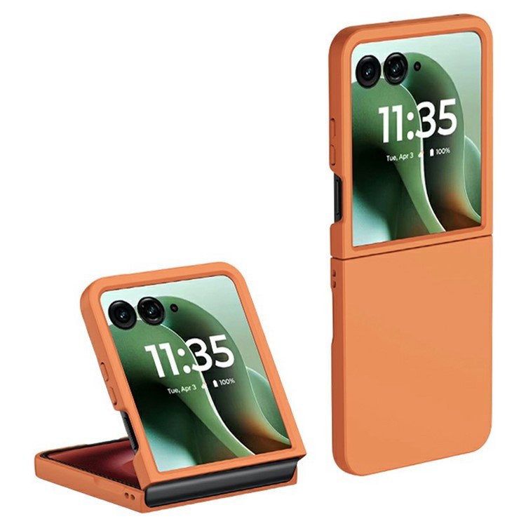 EIDERWOOD Motorola Razr 70 Ultra / Razr 60 Ultra Hard Plast Deksel - Oransje
