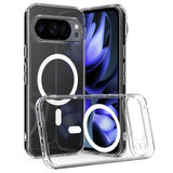 EIDERWOOD Google Pixel 10 Pro XL Hybrid Plast Deksel - MagSafe Kompatibel - Gjennomsiktig