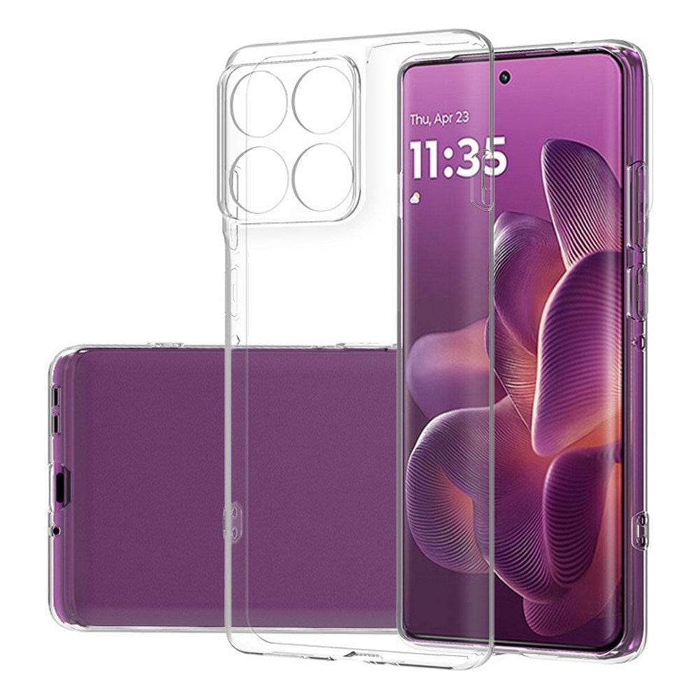 EIDERWOOD Motorola Edge 60 / Edge 60 Fusion Deksel - Fleksibel Plast - Gjennomsiktig