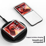 EIDERWOOD Motorola Razr 70 Ultra / Razr 60 Ultra Kunstskinn Deksel – Hvit