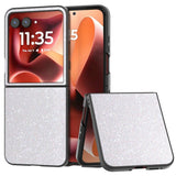 EIDERWOOD Motorola Razr 70 Ultra / Razr 60 Ultra Hardplast Glitter Deksel – Hvit