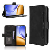 Realme 14 (5G) / 14T (5G) EIDERWOOD Kunstskinn Flip Deksel m. Kortholder – Svart