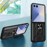 EIDERWOOD Samsung Galaxy Z Flip7 Hybrid Håndverker Deksel m. Kickstand - Rosa