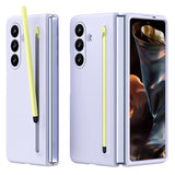 EIDERWOOD Samsung Galaxy Z Fold7 Hard Plast Deksel m. Stylus - Lilla