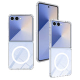 EIDERWOOD Samsung Galaxy Z Flip7 Hybrid Plast Deksel - MagSafe Kompatibel - Gjennomsiktig