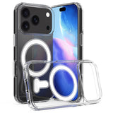 EIDERWOOD iPhone 17 Pro Max Hybrid Plast Deksel - MagSafe Kompatibel - Gjennomsiktig