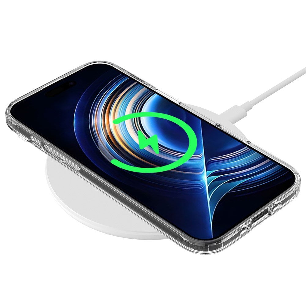 EIDERWOOD iPhone Air Hybrid Plast Deksel - MagSafe Kompatibel - Gjennomsiktig