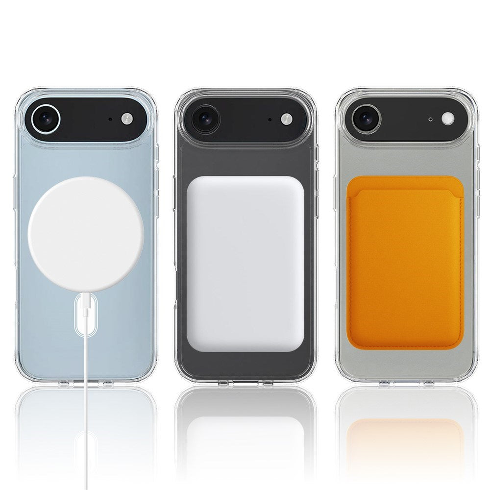 EIDERWOOD iPhone Air Hybrid Plast Deksel - MagSafe Kompatibel - Gjennomsiktig
