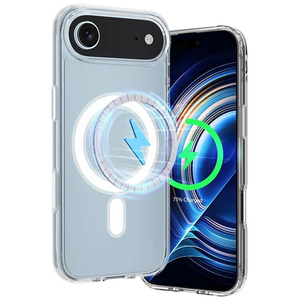 EIDERWOOD iPhone Air Hybrid Plast Deksel - MagSafe Kompatibel - Gjennomsiktig