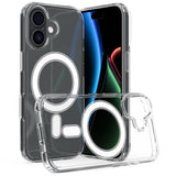 EIDERWOOD iPhone 17 Hybrid Plast Deksel - MagSafe Kompatibel - Gjennomsiktig