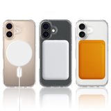 EIDERWOOD iPhone 17 Hybrid Plast Deksel - MagSafe Kompatibel - Gjennomsiktig