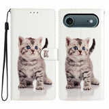 EIDERWOOD iPhone Air Kunstskinn Flip Deksel m. Lommebok & Stropp - Kattunge