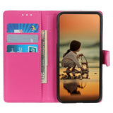 EIDERWOOD Honor 400 Pro Kunstskinn Flip Deksel m. Kortholder & Ståfunksjon - Rosa