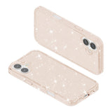 EIDERWOOD iPhone 17 Hybrid Plast Deksel - Gull Glitter