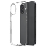 NORTHJO iPhone 17 3-i-1 Beskyttelsessett m. Fleksibelt Plast Deksel / Herdet Skjermbeskyttelsesglass / Kameralinsebeskytterglass - Gjennomsiktig