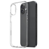 NORTHJO iPhone 17 2-i-1 Beskyttelsessett m. Fleksibelt Plast Deksel & Herdet Skjermbeskyttelsesglass - Gjennomsiktig